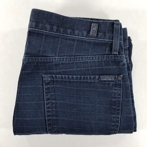 7 For All Mankind Slimmy Jeans Size 34 Blue